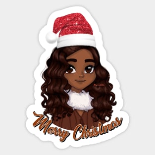 Have a Melanin Christmas Sticker